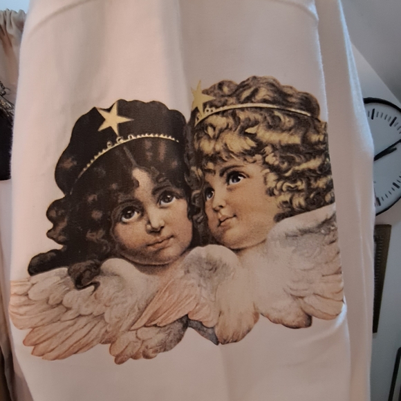Fiorucci Tania angels tee Rare Made in Italy - Picture 7 of 14